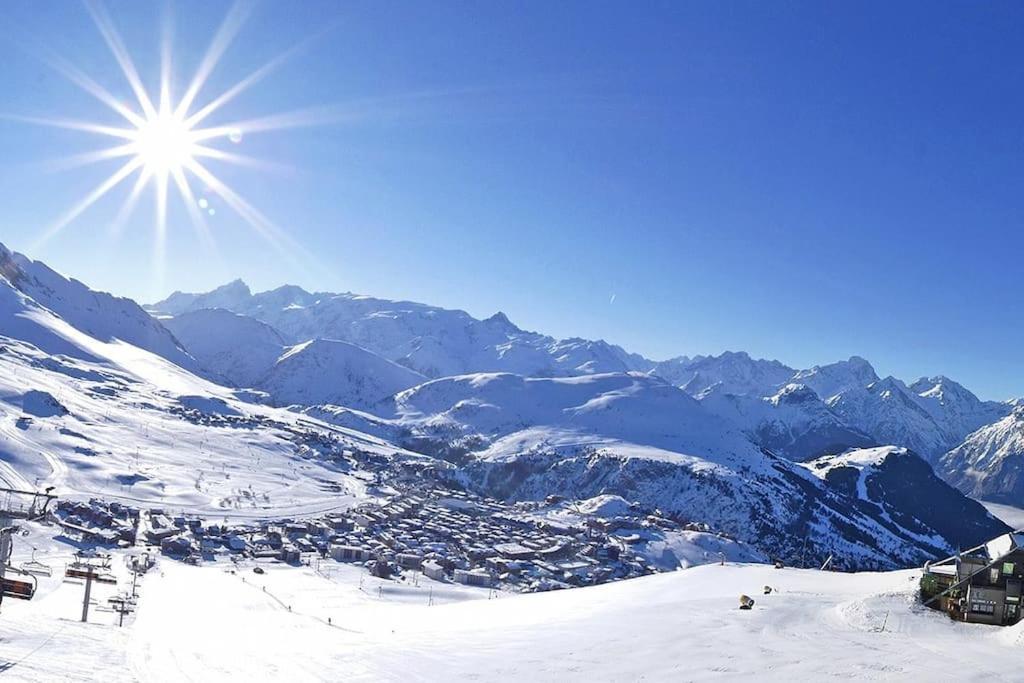 Pieds Des Pistes - Parking Couvert - Plein Sud Alpe d'Huez Exterior photo