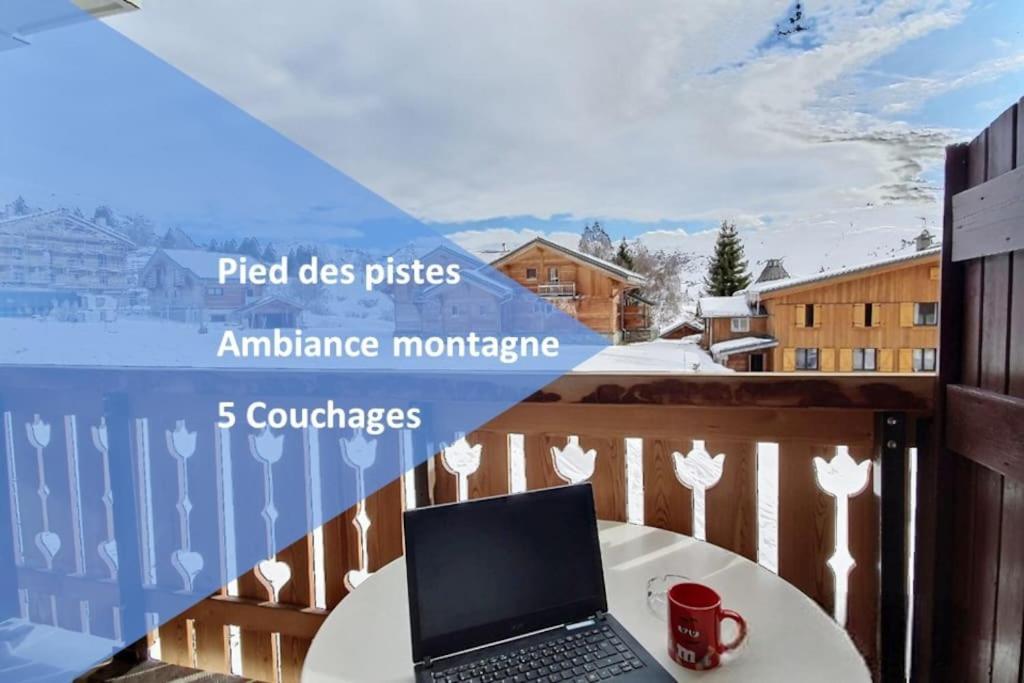 Pieds Des Pistes - Parking Couvert - Plein Sud Alpe d'Huez Exterior photo