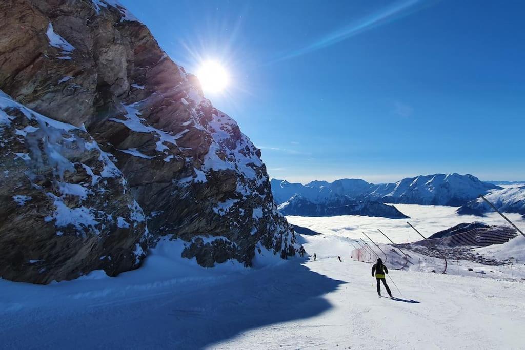 Pieds Des Pistes - Parking Couvert - Plein Sud Alpe d'Huez Exterior photo