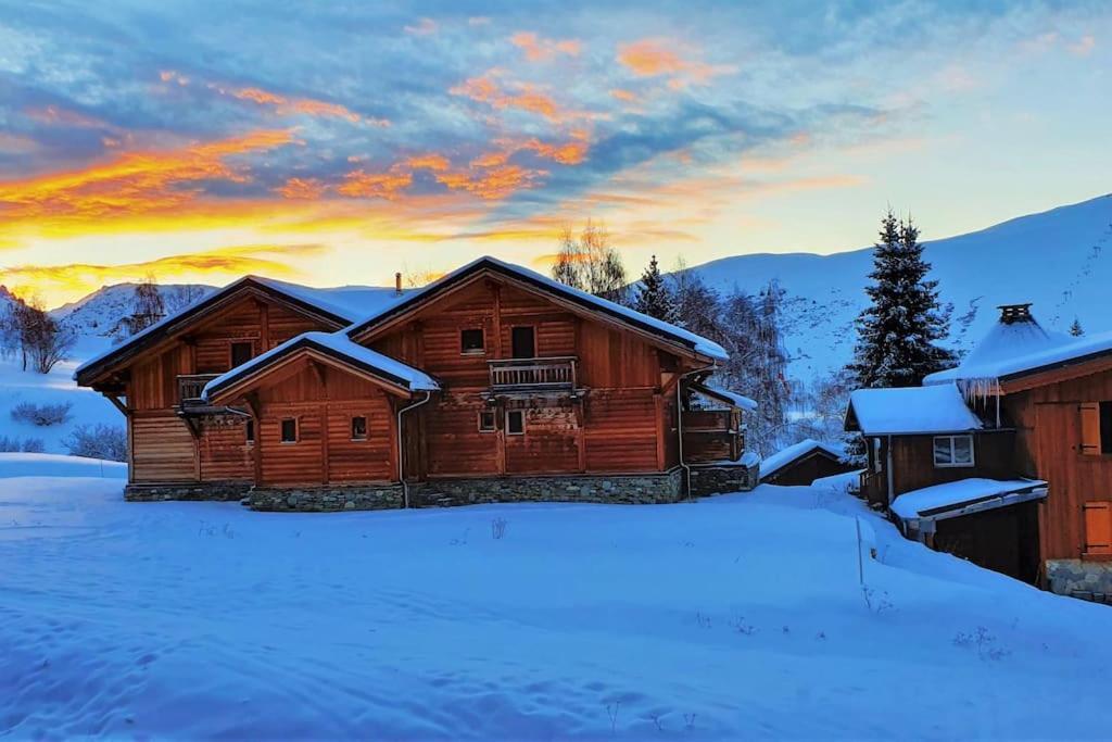 Pieds Des Pistes - Parking Couvert - Plein Sud Alpe d'Huez Exterior photo