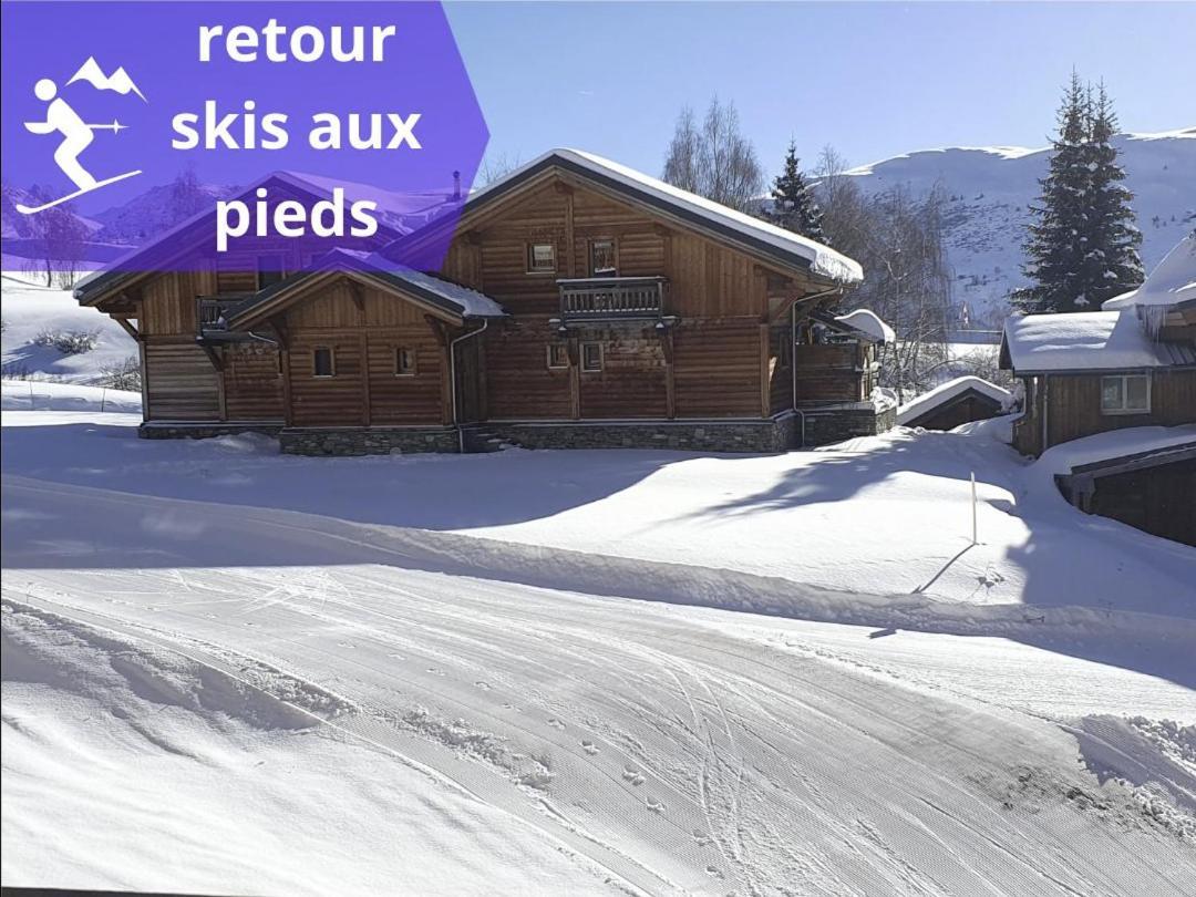 Pieds Des Pistes - Parking Couvert - Plein Sud Alpe d'Huez Exterior photo